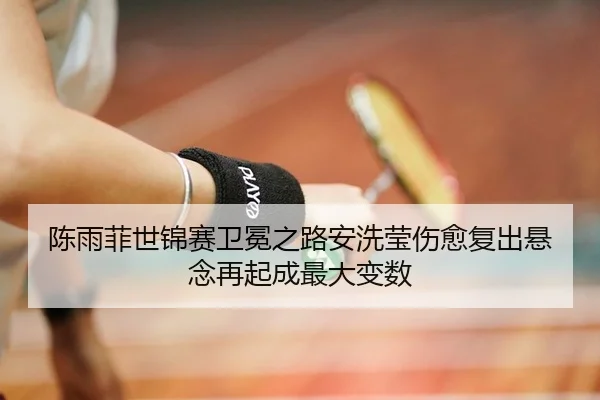 陈雨菲世锦赛卫冕之路安洗莹伤愈复出悬念再起成最大变数